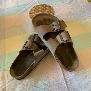 Birkenstock Arizona Suede Taupe